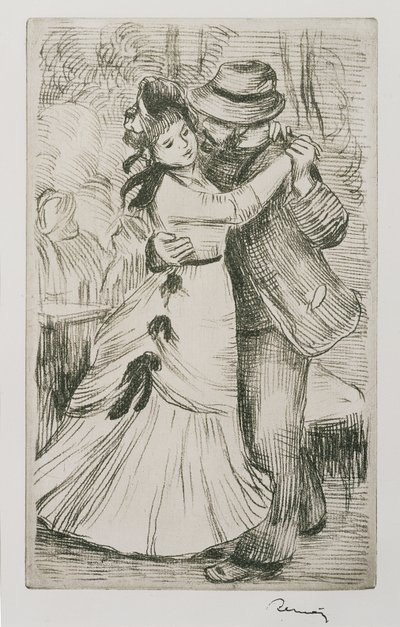 Dancing Couple by Pierre Auguste Renoir